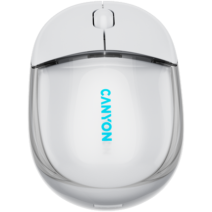 Wireless mouse BT/2.4GHz silent USB-C Canyon 24 white
