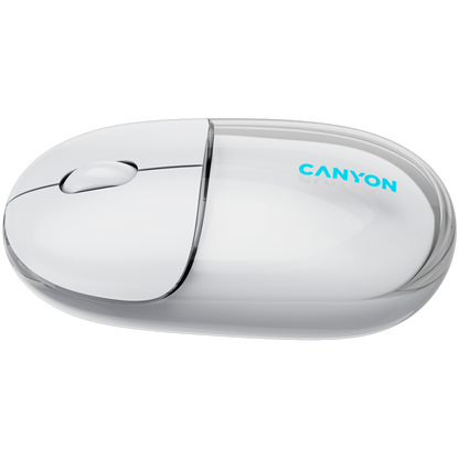 Wireless mouse BT/2.4GHz silent USB-C Canyon 24 white