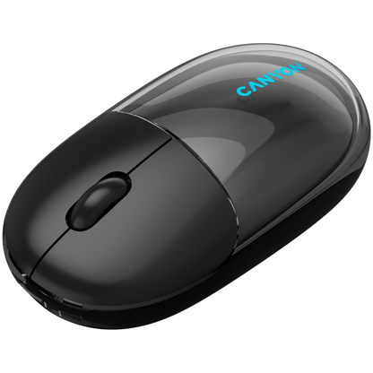Mysz bezprzewodowa BT/2.4GHz cicha USB-C Canyon 24 czarna