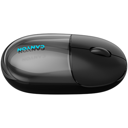 Mysz bezprzewodowa BT/2.4GHz cicha USB-C Canyon 24 czarna