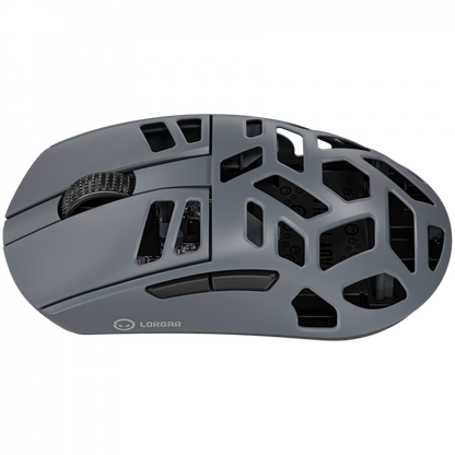 Kabellose Gaming-Maus Lorgar MSE90W Dunkelgrau