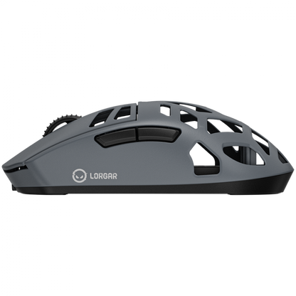 Kabellose Gaming-Maus Lorgar MSE90W Dunkelgrau