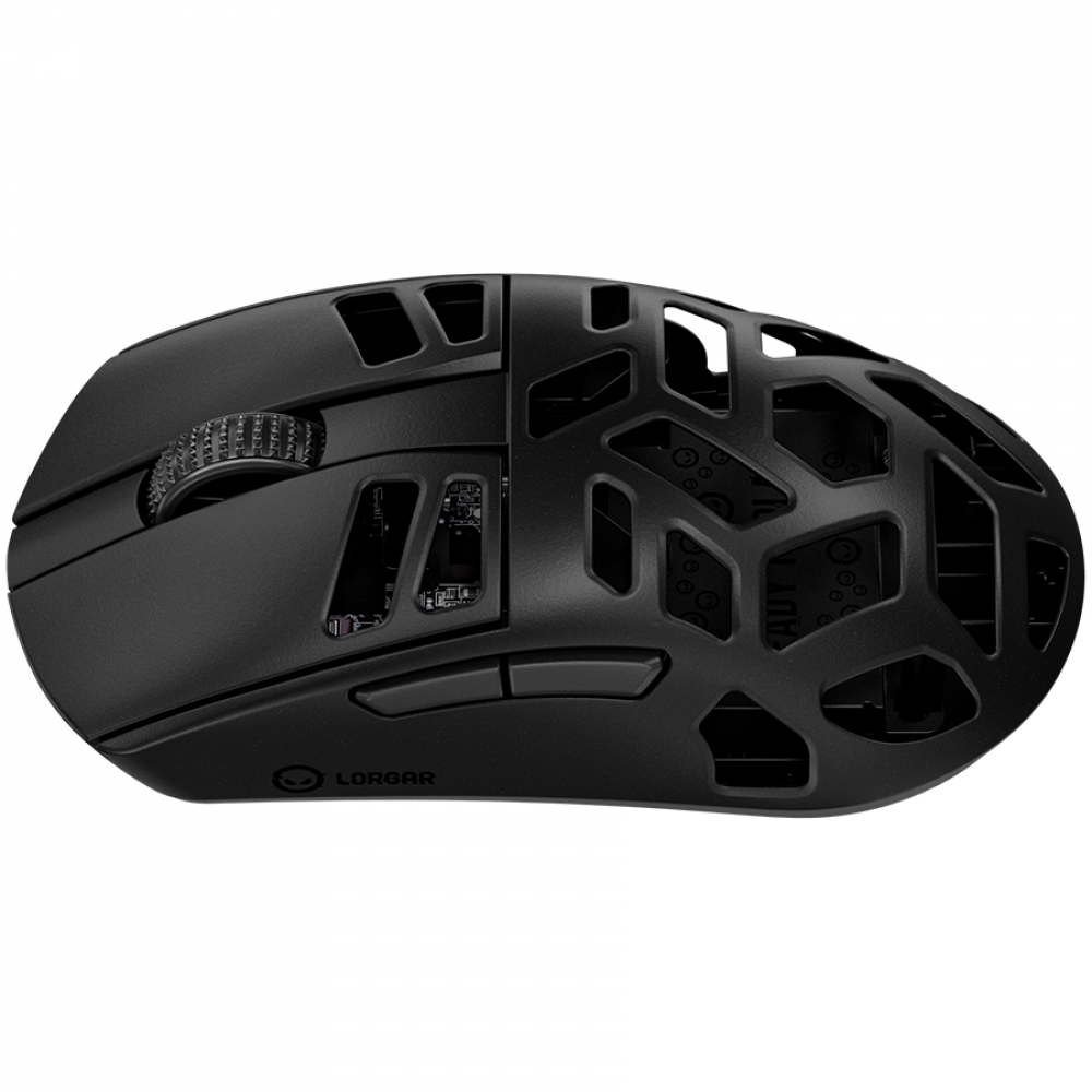 Lorgar MSE90W kabellose Gaming-Maus, schwarz, Magnesiumlegierung