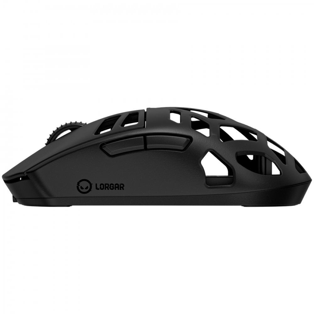 Lorgar MSE90W kabellose Gaming-Maus, schwarz, Magnesiumlegierung