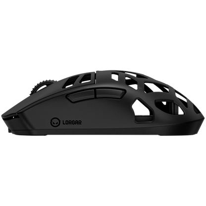 Lorgar MSE90W kabellose Gaming-Maus, schwarz, Magnesiumlegierung