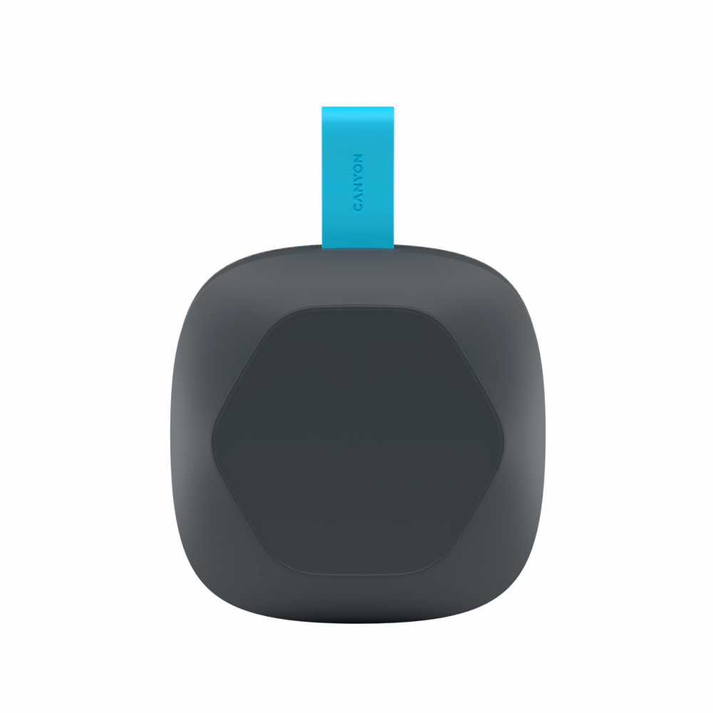 Głośnik Bluetooth 8W IPX5 przenośny Canyon Hexagon 10 szaro-niebieski