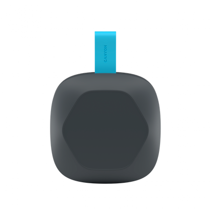 Głośnik Bluetooth 8W IPX5 przenośny Canyon Hexagon 10 szaro-niebieski