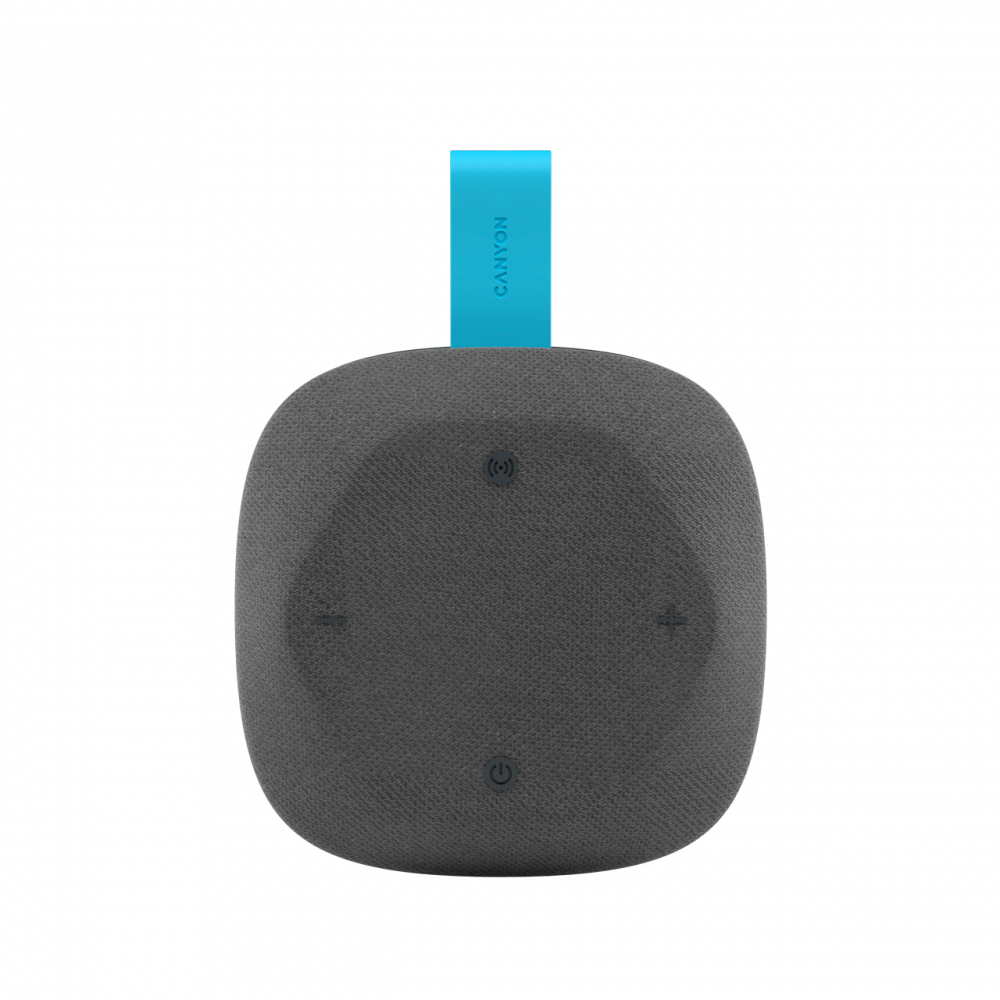 Głośnik Bluetooth 8W IPX5 przenośny Canyon Hexagon 10 szaro-niebieski