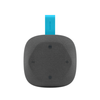 Głośnik Bluetooth 8W IPX5 przenośny Canyon Hexagon 10 szaro-niebieski
