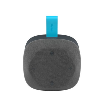 Głośnik Bluetooth 8W IPX5 przenośny Canyon Hexagon 10 szaro-niebieski