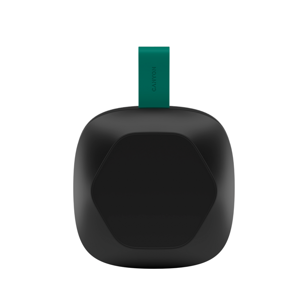 Głośnik Bluetooth 8W IPX5 przenośny Canyon Hexagon 10 czarno-zielony