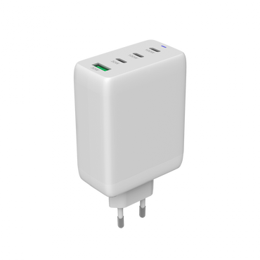 Ładowarka sieciowa GaN 100W 3xPD 1xQC EU Canyon CU100ACC biała