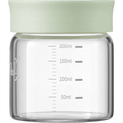 Słoiczki szklane 200 ml z nakrętką Buydeem CS1007/A1 zielony