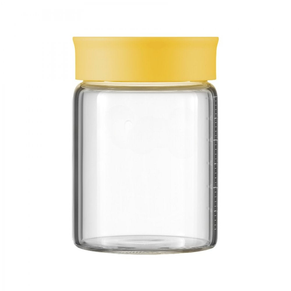 Słoiczki szklane 300 ml z nakrętką Buydeem CS1008/A2 żółte