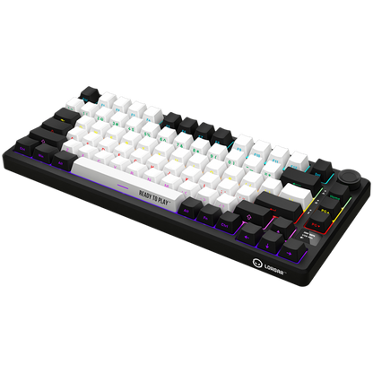 Gaming-Tastatur mechanisch 75% Lorgar EN schwarz kabellos