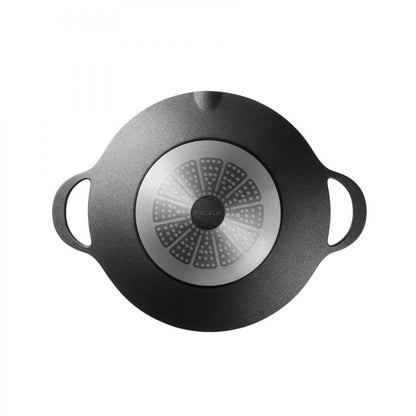 Aluminium-Grillschale 36 cm Buydeem CP101 schwarz