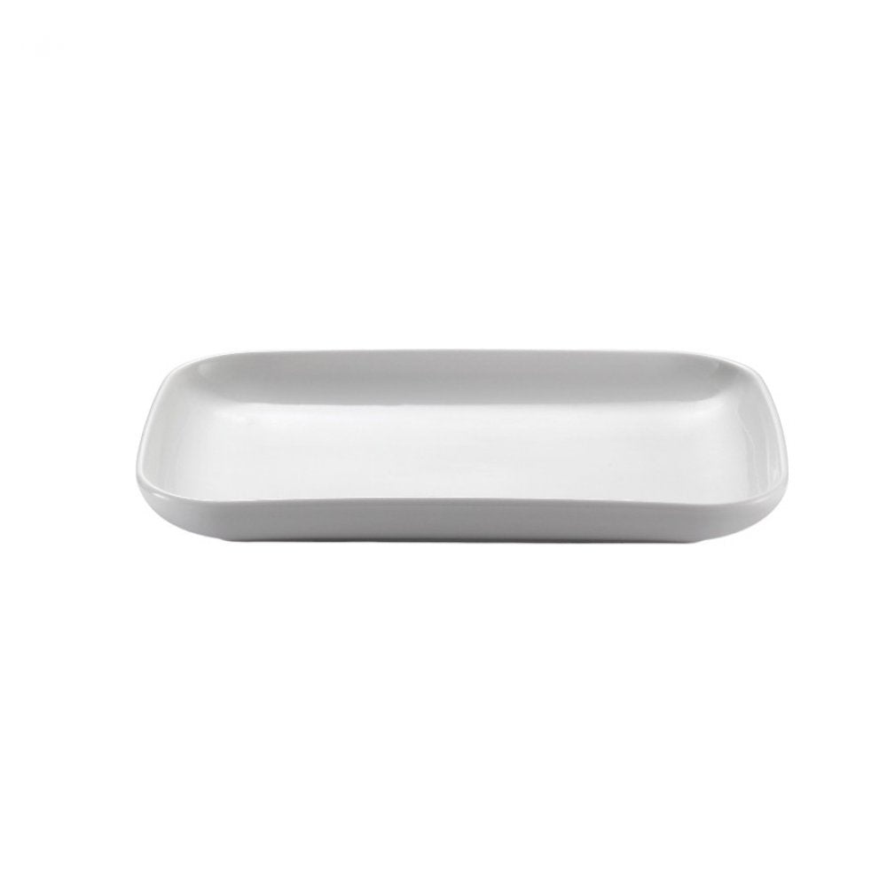 Buydeem CT1004 Porzellanteller zum Servieren und Kochen Weiß