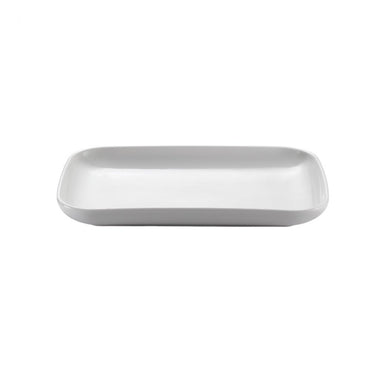 Buydeem CT1004 Porzellanteller zum Servieren und Kochen Weiß