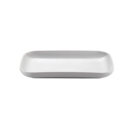Buydeem CT1004 Porzellanteller zum Servieren und Kochen Weiß