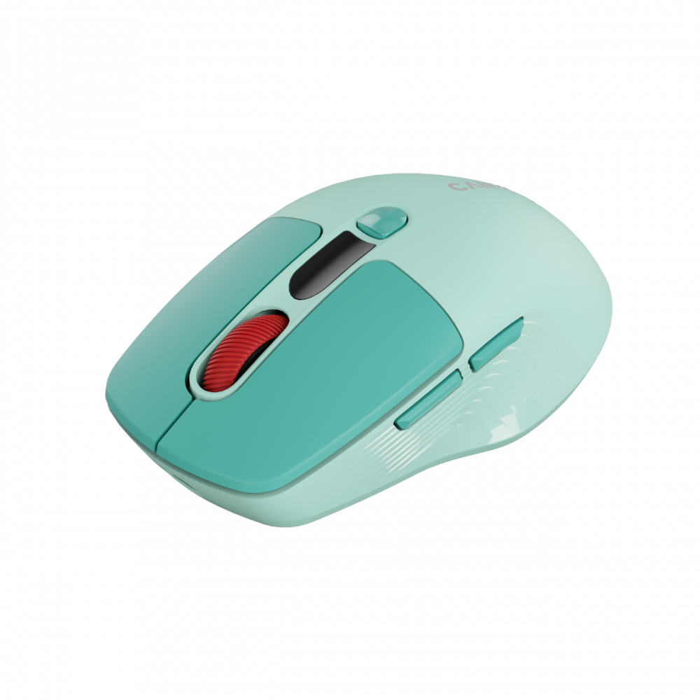 Kabellose, leise Maus mit zwei Modi und LCD Canyon MW-26 grün