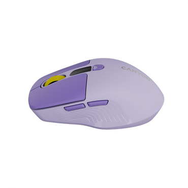 Kabellose geräuschlose Maus Dual-Modus LCD Canyon MW-26 violett
