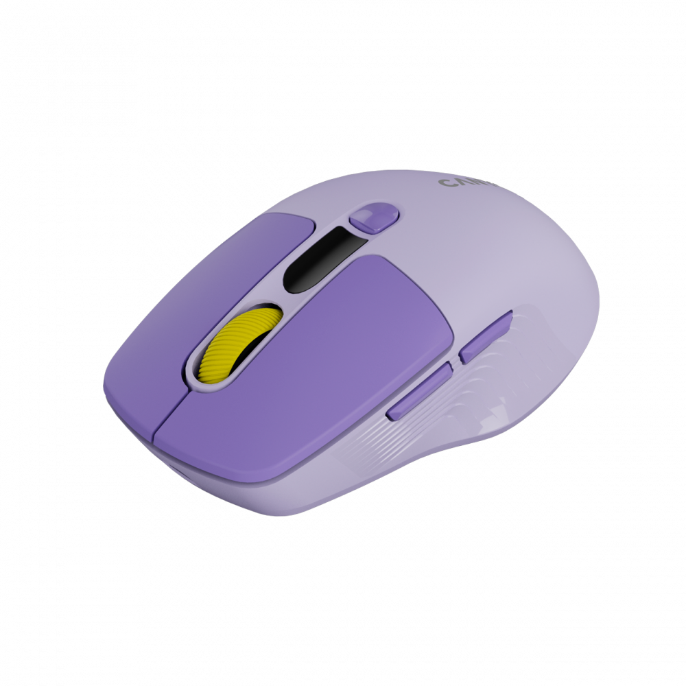 Kabellose geräuschlose Maus Dual-Modus LCD Canyon MW-26 violett