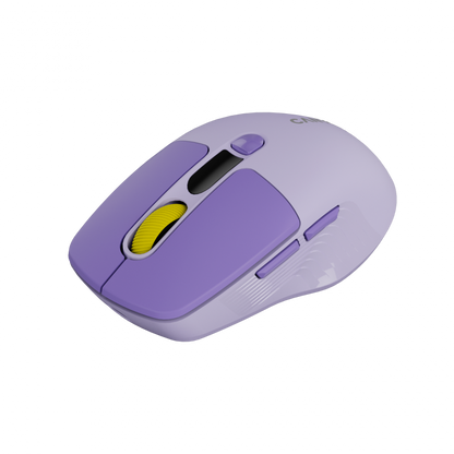 Kabellose geräuschlose Maus Dual-Modus LCD Canyon MW-26 violett