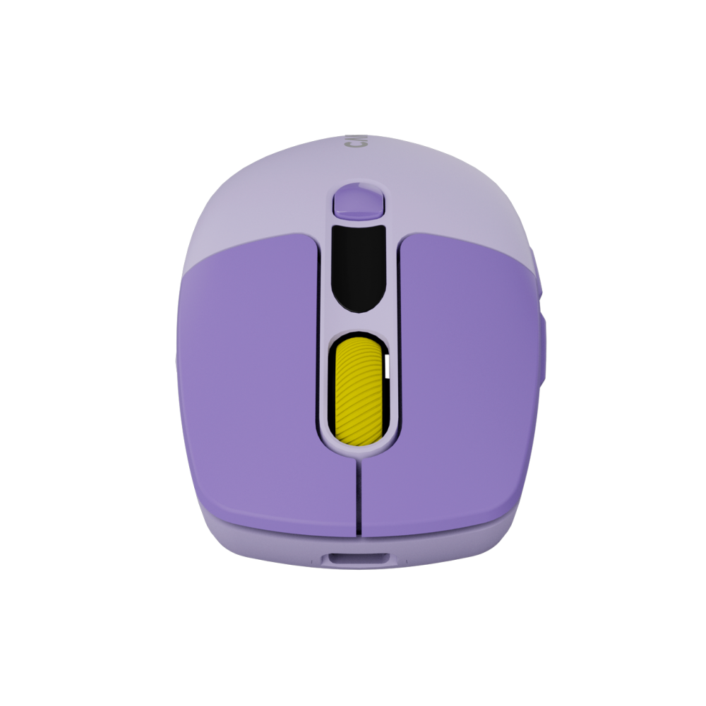 Kabellose geräuschlose Maus Dual-Modus LCD Canyon MW-26 violett