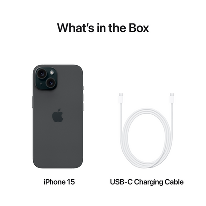 iPhone 15 256 GB czarny