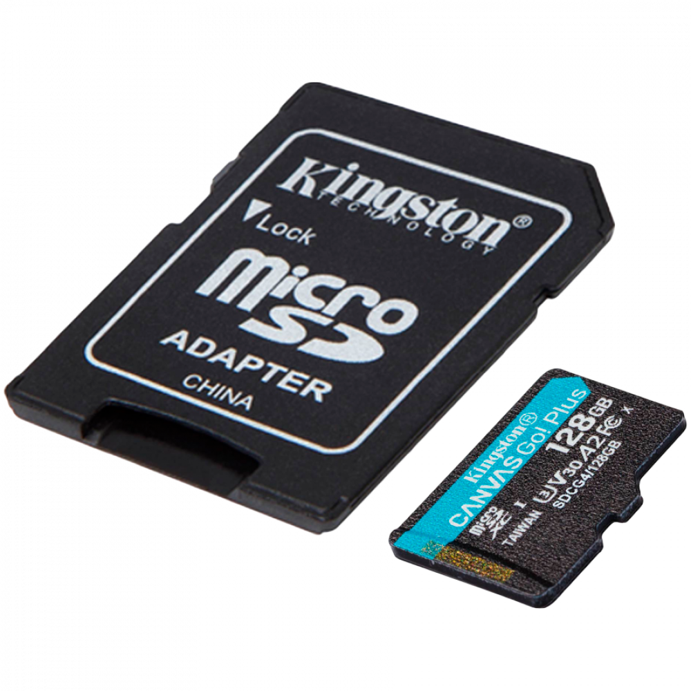 Karta microSDXC Kingston 128 GB 200 MB/s z adapterem SD