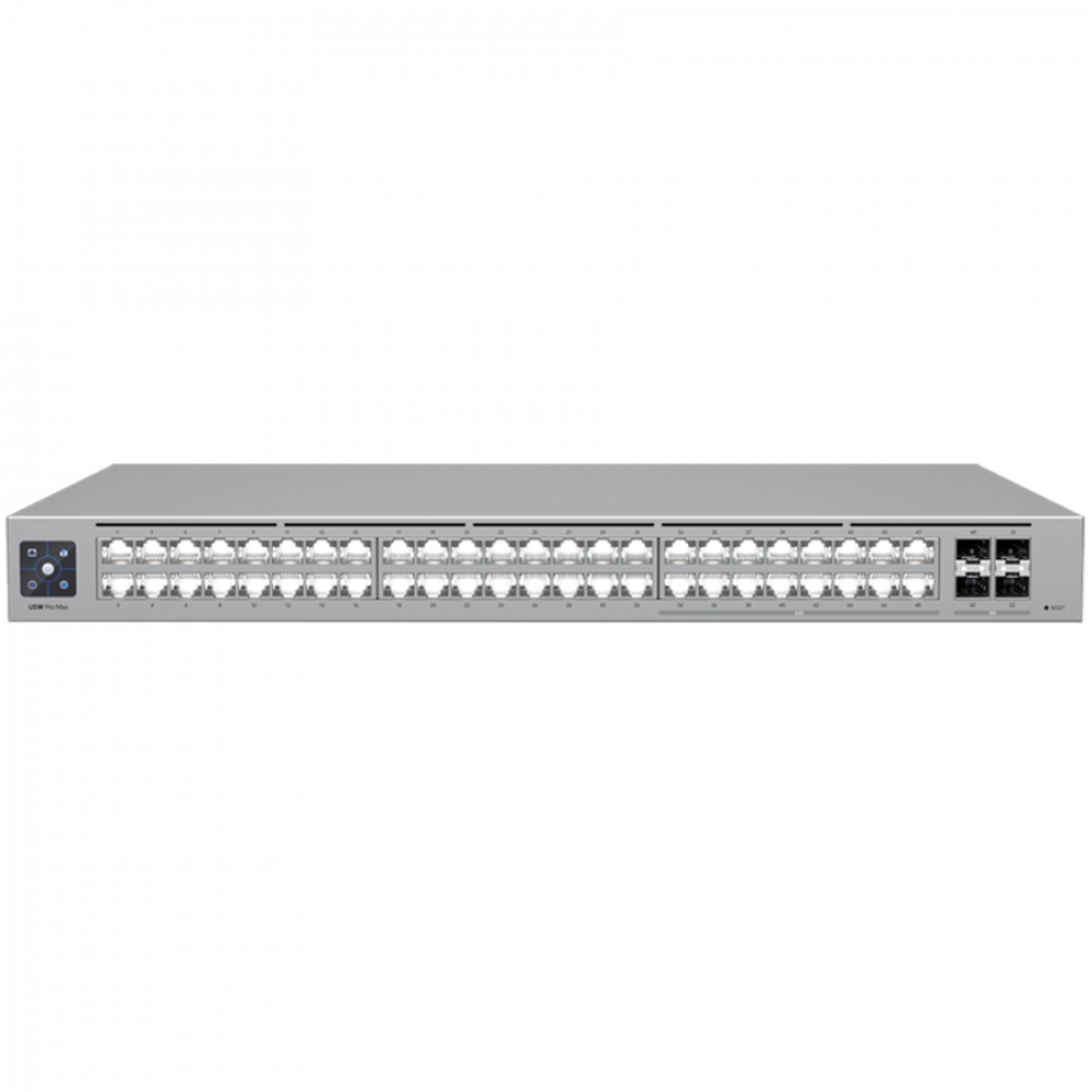 Switch UniFi Pro Max UBIQUITI 52 Ports Grau