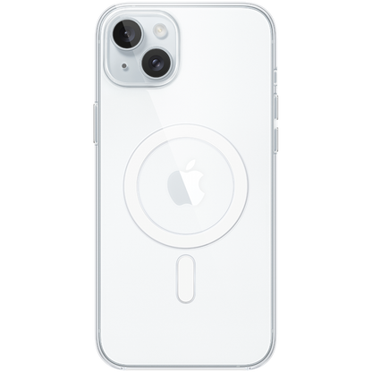 Apple iPhone 15 Plus Clear Case with MagSafe