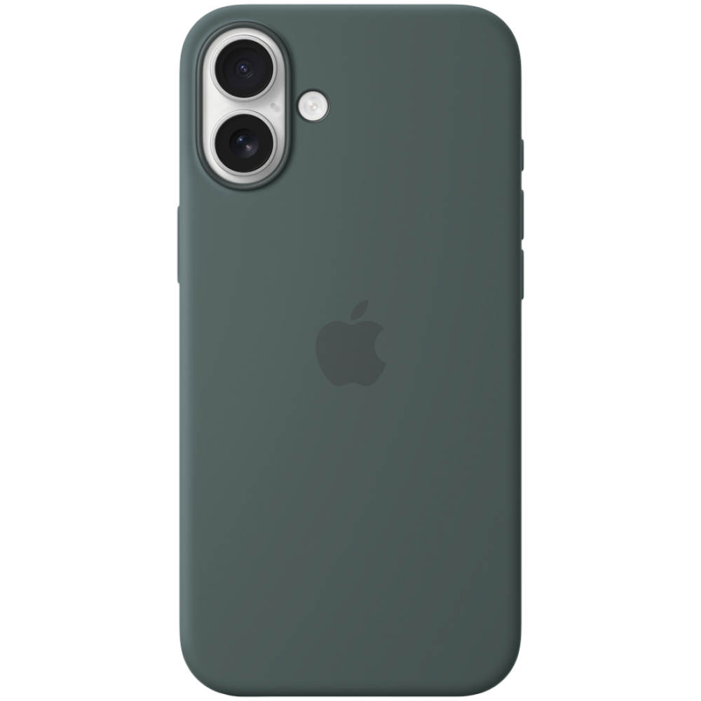 Etui silikonowe MagSafe do iPhone 16 Plus Lake Green