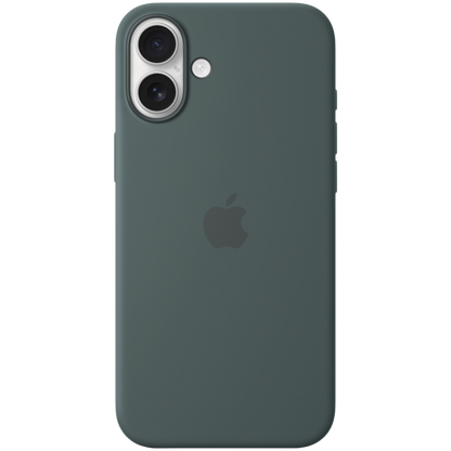 Etui silikonowe MagSafe do iPhone 16 Plus Lake Green