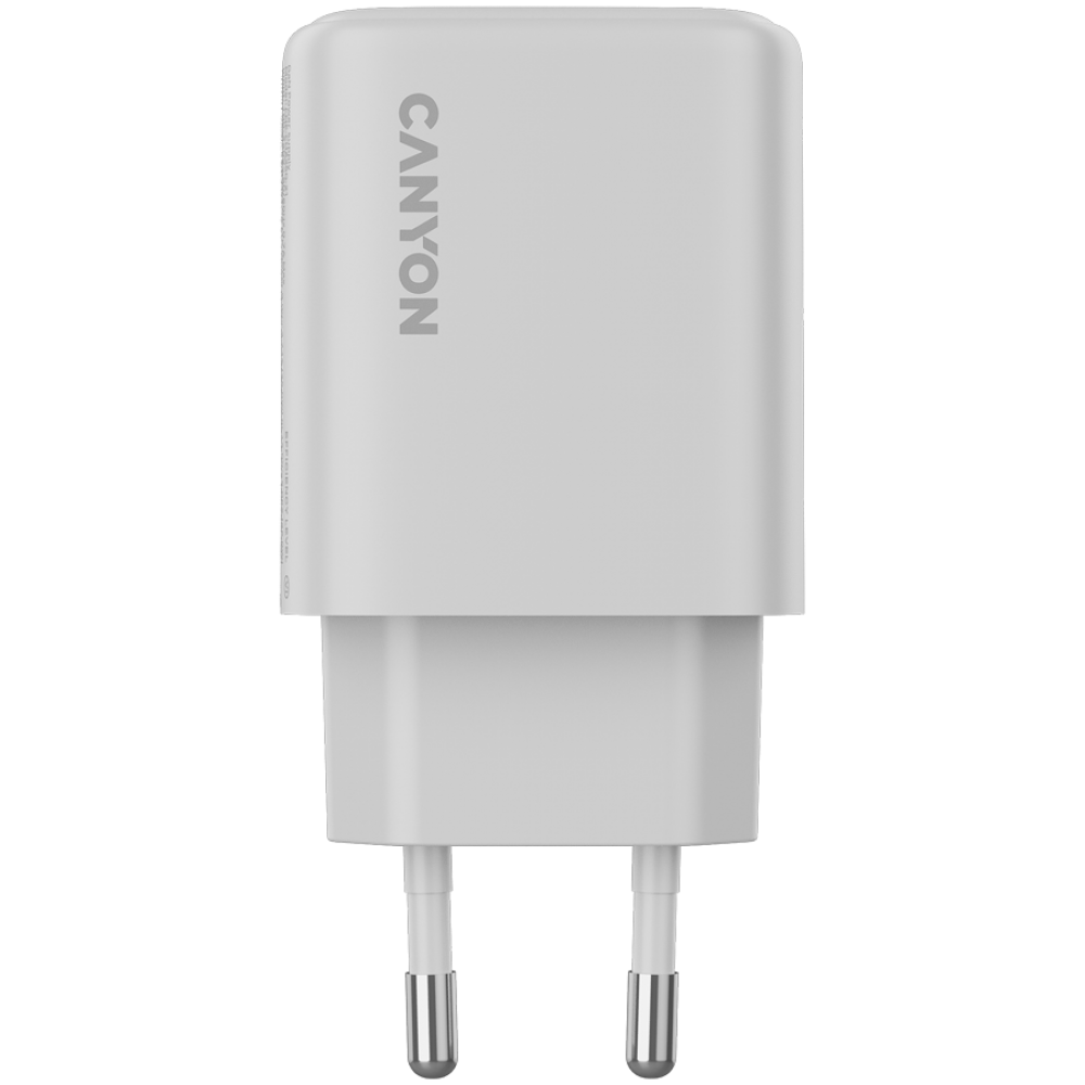 25W 1xPD 1xQC EU Canyon OnCharge 250 White Wall Charger