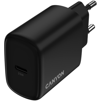 Ładowarka sieciowa OnCharge 250 25W 1xPD EU Canyon 250 czarna