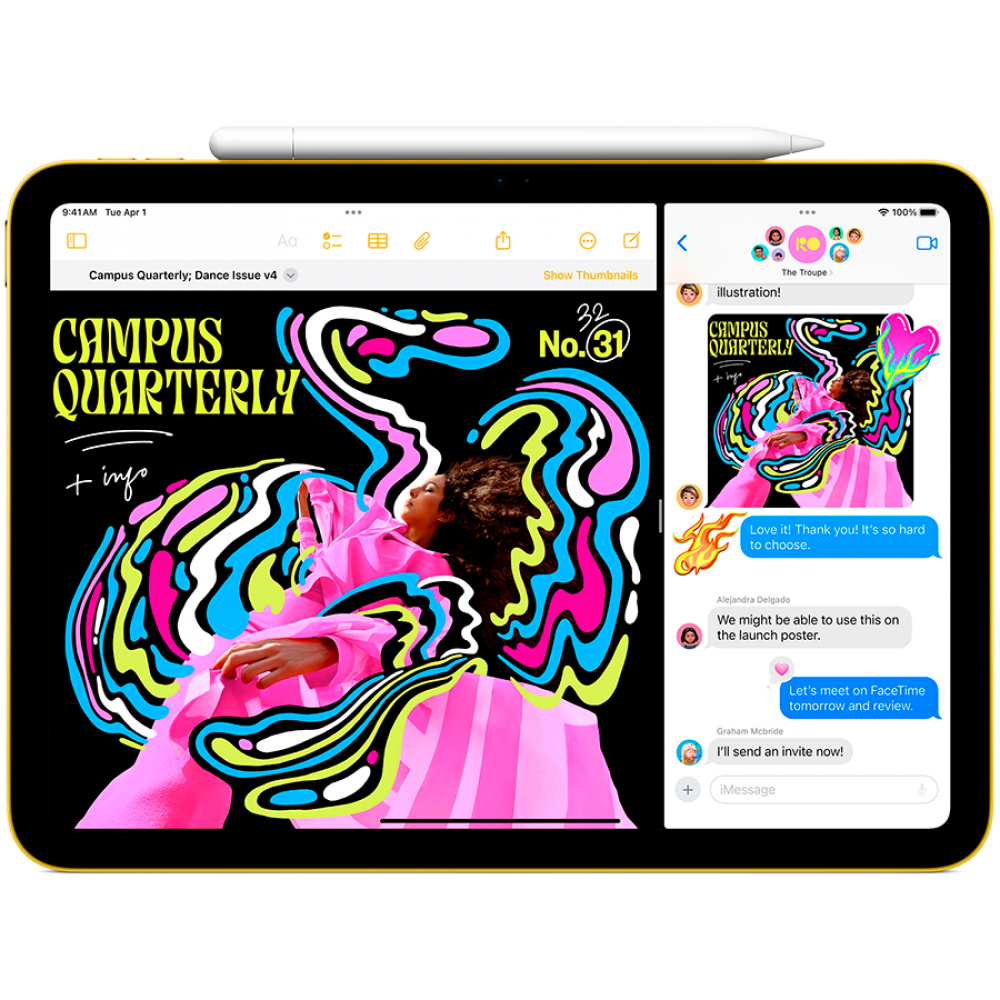 Tablet iPad A16 128 GB APPLE rosa