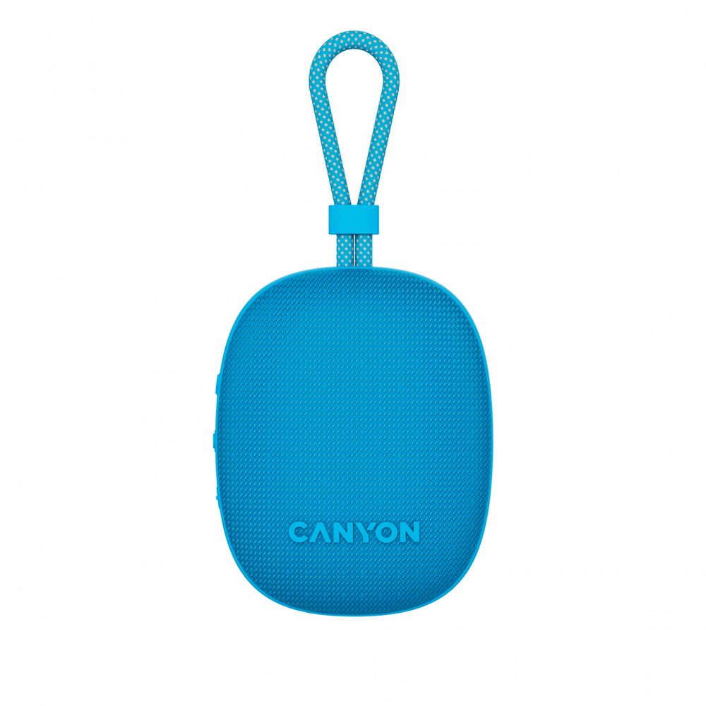 Głośnik Bluetooth przenośny 5W IPX7 TWS Canyon OnMove 12 niebieski