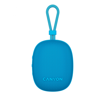 Głośnik Bluetooth przenośny 5W IPX7 TWS Canyon OnMove 12 niebieski