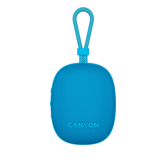 Głośnik Bluetooth przenośny 5W IPX7 TWS Canyon OnMove 12 niebieski