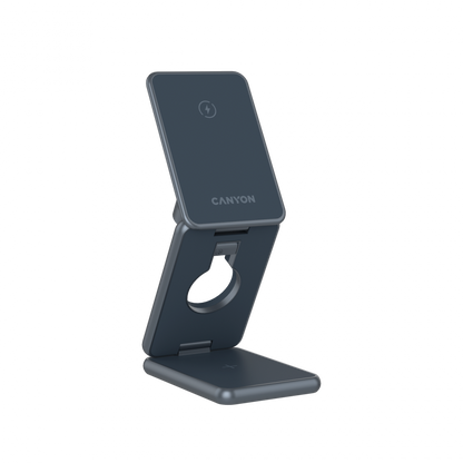 Ładowarka bezprzewodowa 15W 3w1 składana Canyon OnCharge 309 czarna