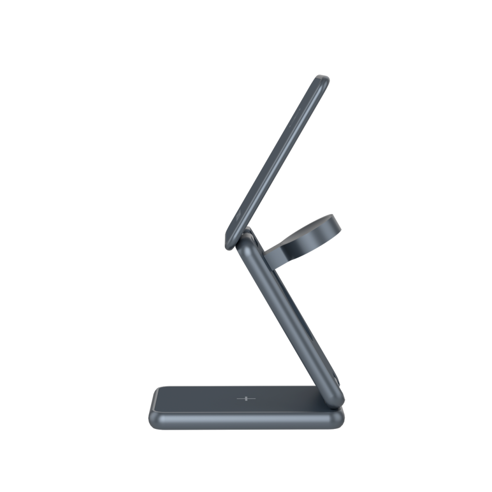 Ładowarka bezprzewodowa 15W 3w1 składana Canyon OnCharge 309 czarna