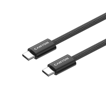 Kabel magnetyczny OnWire 60MG USB-C - USB-C 60W 1m Canyon 60MG czarny