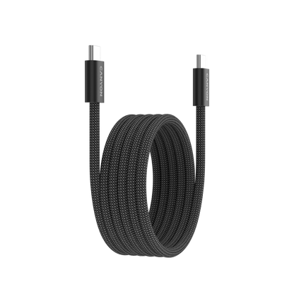 Kabel magnetyczny OnWire 60MG USB-C - USB-C 60W 1m Canyon 60MG czarny