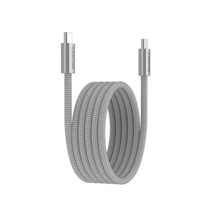 Kabel magnetyczny OnWire 60MG USB-C - USB-C 60W 1m Canyon 60MG szary
