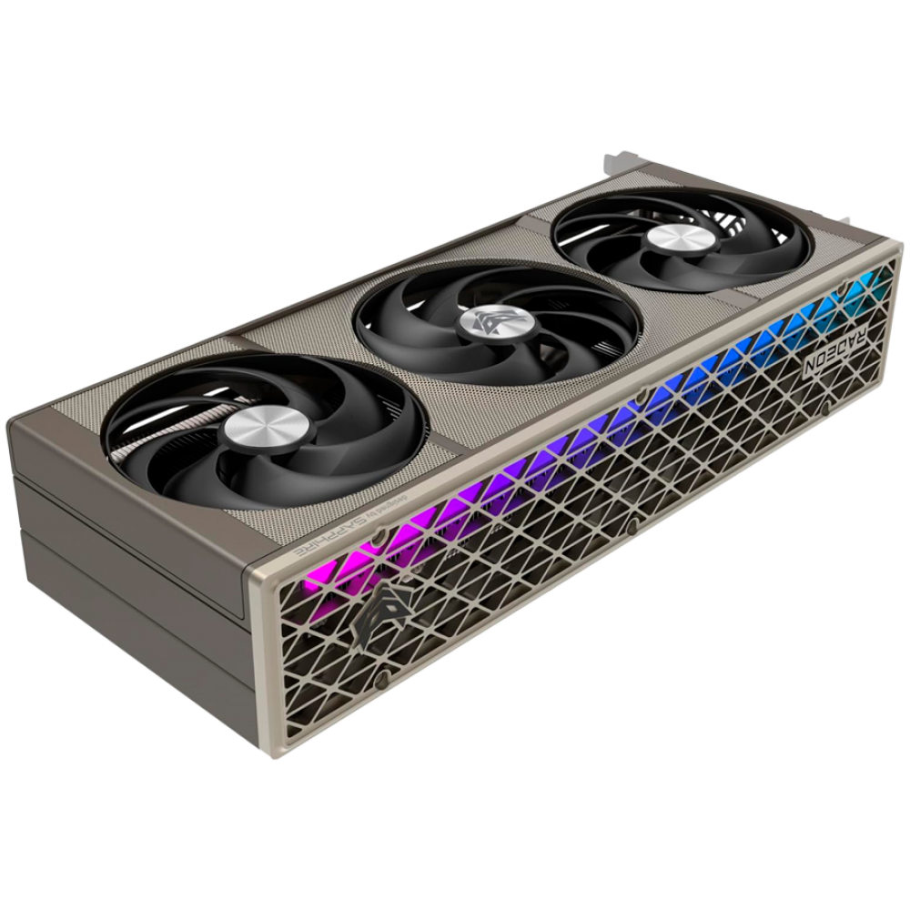 AMD Radeon RX 9070 GPU 16GB GDDR6 PCIe 5.0 Triple Fan Design