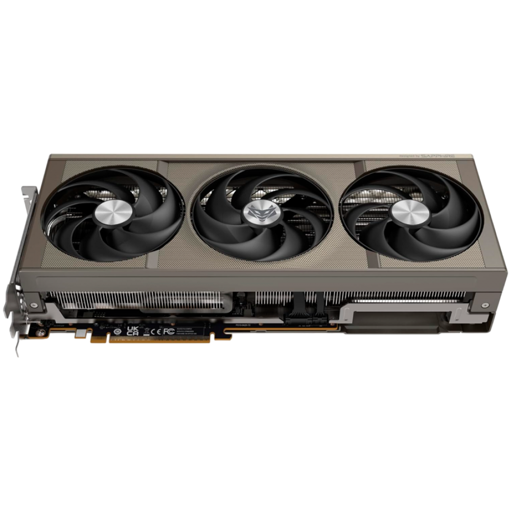 AMD Radeon RX 9070 GPU 16GB GDDR6 PCIe 5.0 Triple Fan Design