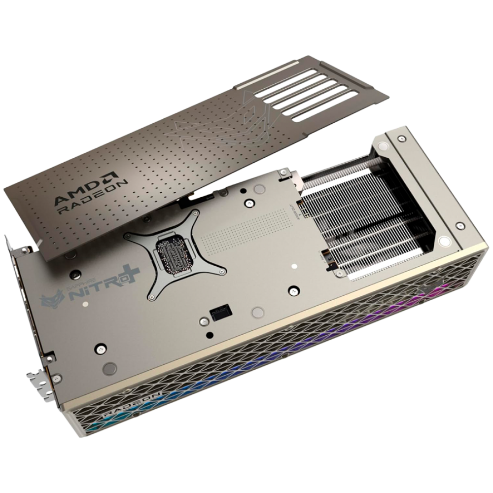 AMD Radeon RX 9070 GPU 16GB GDDR6 PCIe 5.0 Triple Fan Design