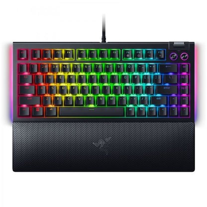 Razer BlackWidow V4 75% Gaming-Tastatur US-Layout Chroma RGB Hot-Swap-fähig