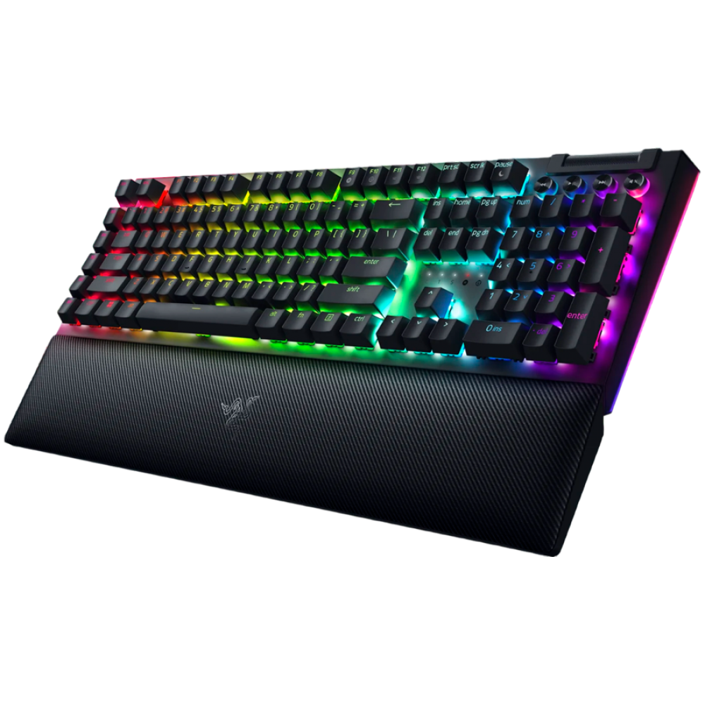RAZER BlackWidow V4 Gaming-Tastatur Yellow Switch US-Layout